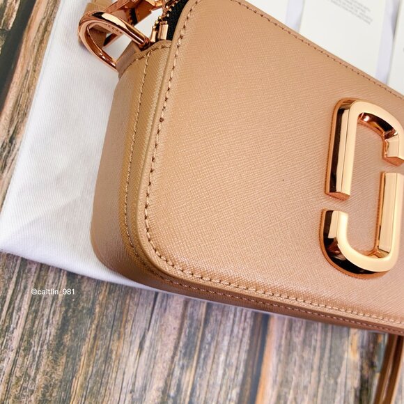 Marc Jacobs The Mixed Media Snapshot Crossbody Bag - Picture 2 of 9